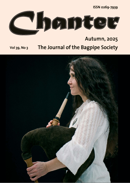 Magazine cover for Chanter Autumn 2025 