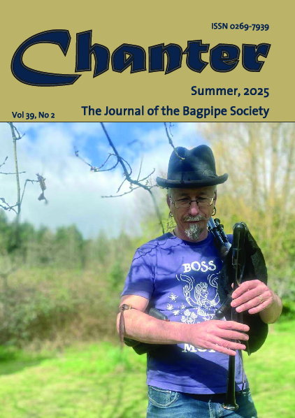 Magazine cover for Chanter Summer 2025 